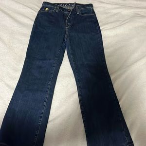 High waisted Flare Yoga Jeans